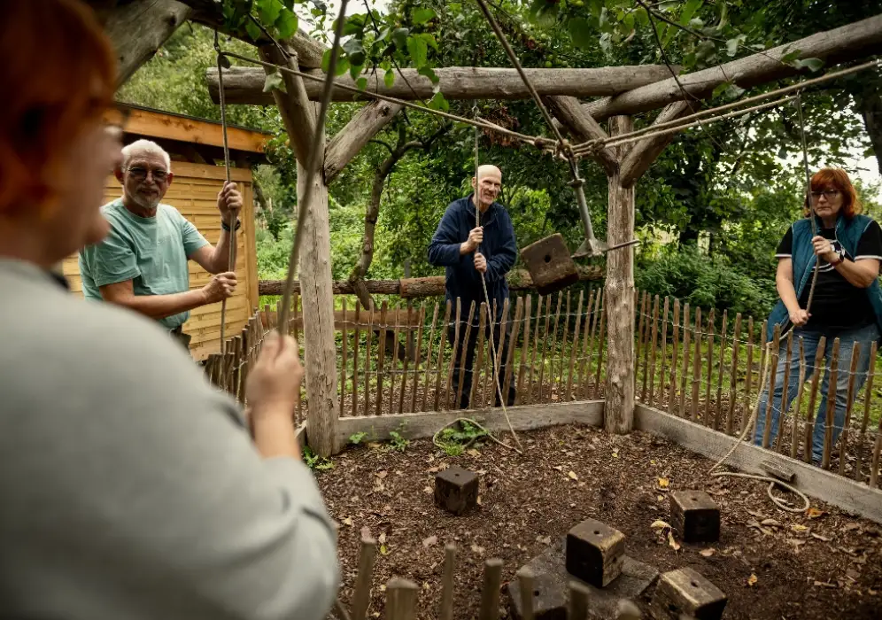 Teamevent im Barfußland Todesfelde